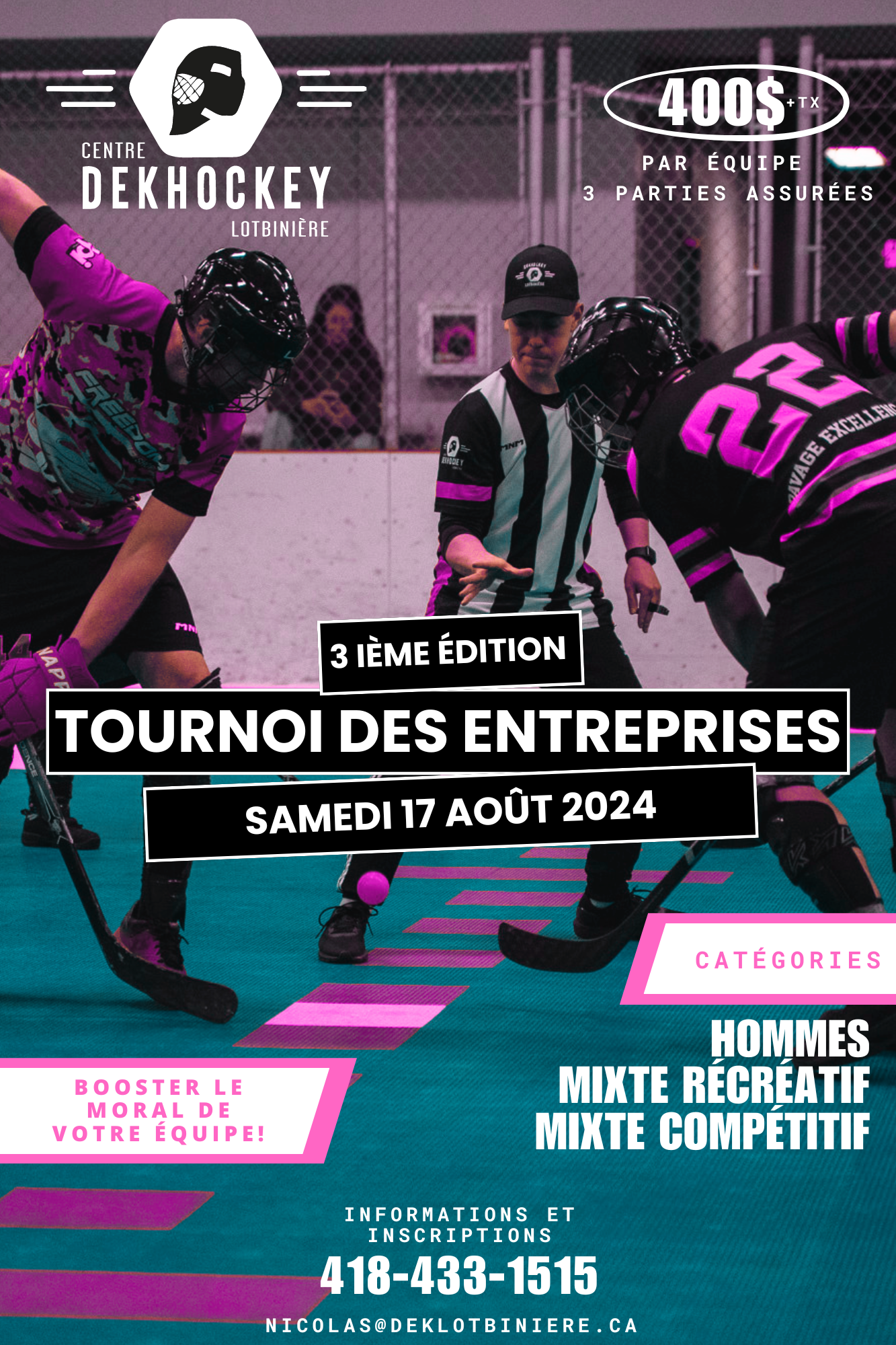 Tournoi Entreprise 2024